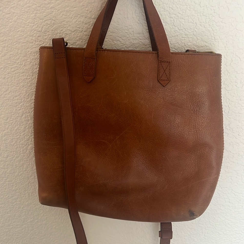 Madewell zip top transport crossbody
